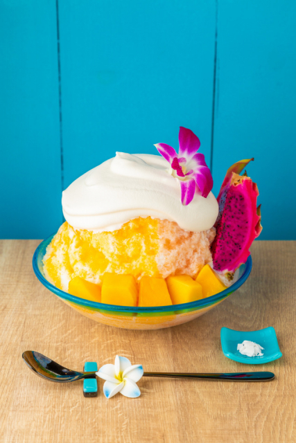 【沖縄でやりたいこと×フォトジェニックスポットへ】リゾート感たっぷりのかき氷「the Sea(ザシー)(国際通り)」