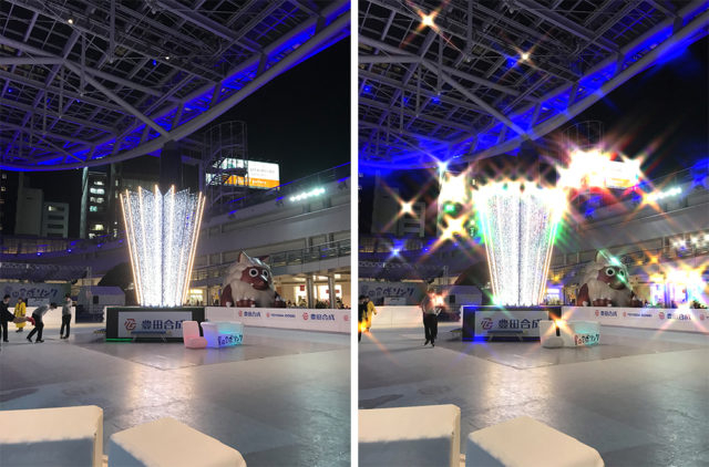 イルミネーションが思ったよりきれいじゃなかった