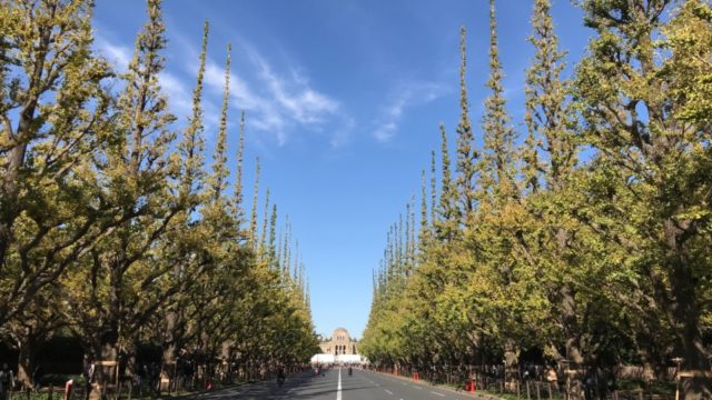 10:40 明治神宮外苑を散策