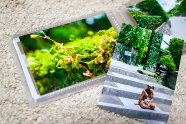 ①1枚ずつプリントする