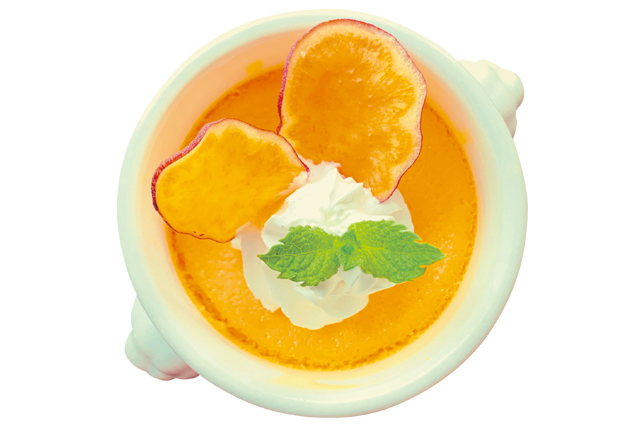 さつまいものなめらかプリン「カフェエレバート」