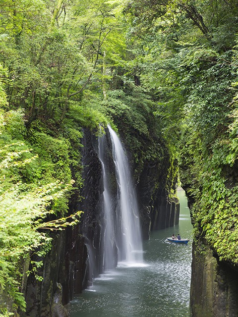 高千穂峡遊歩道