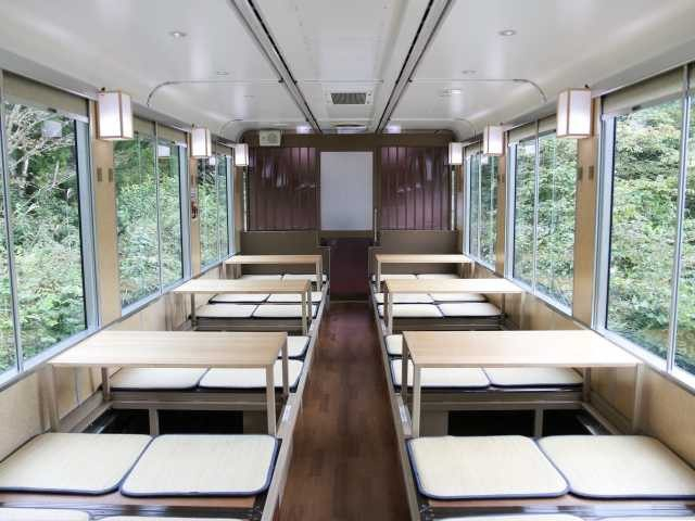 会津鉄道 お座トロ展望列車