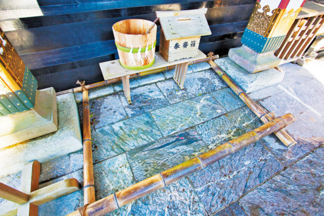 三峯神社の見どころ③「突如現れた龍の顔」