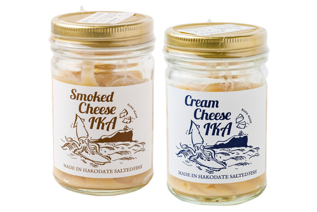 「ユニフーズ」のスモークチーズイカ クリームチーズイカ