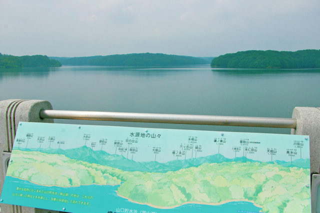 ⑥美しい景観が広がる東京都の水瓶「狭山湖」