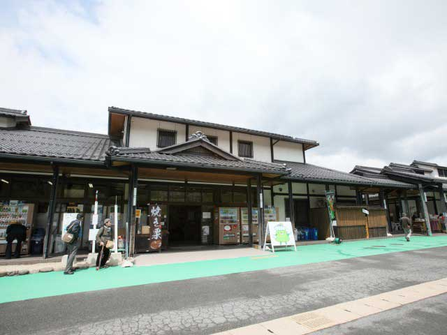 竹田城跡にいちばん近い休憩所「山城の郷」