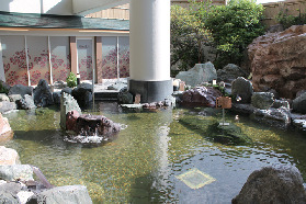 【サイボクの温泉】天然温泉 花鳥風月