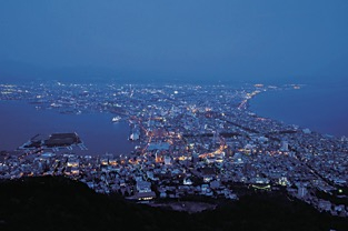 【函館】山麓のライトアップスポットめぐり