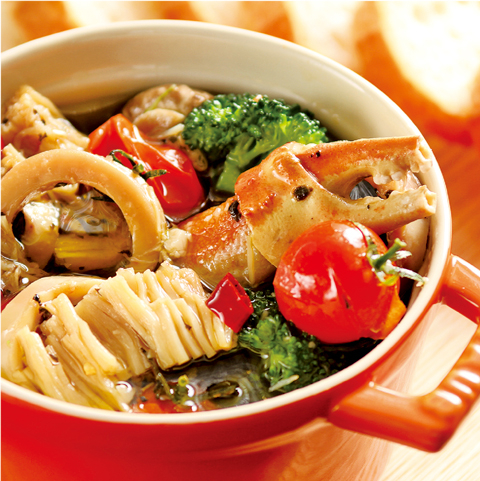 【北海道のグルメみやげ×海の幸】紋別アヒージョ