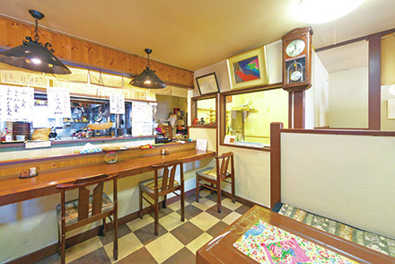 <ごぼう天そば> そば処 良庵