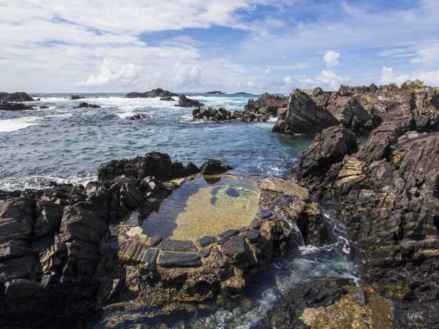 【屋久島の温泉】湯泊温泉