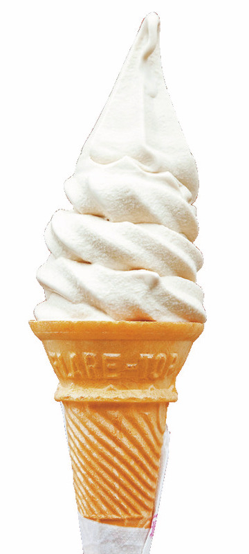 アンティークな空間で自慢のソフトクリームを「Cafe マリオドール」