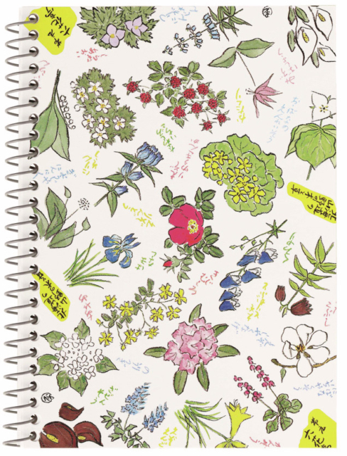 【北海道×六花亭のオリジナルグッズ】花柄メモ帳