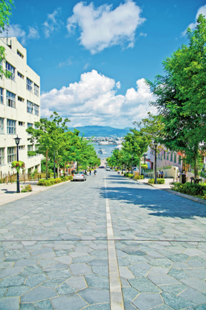 函館・元町の観光お散歩スポットナビ① 八幡坂