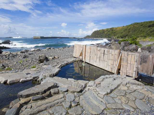 【屋久島の温泉】湯泊温泉