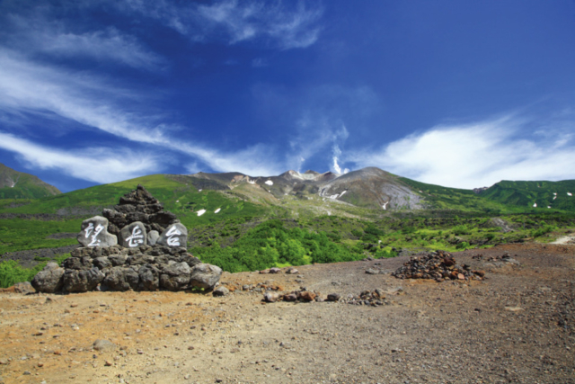 美瑛ドライブモデルコース④十勝岳望岳台
