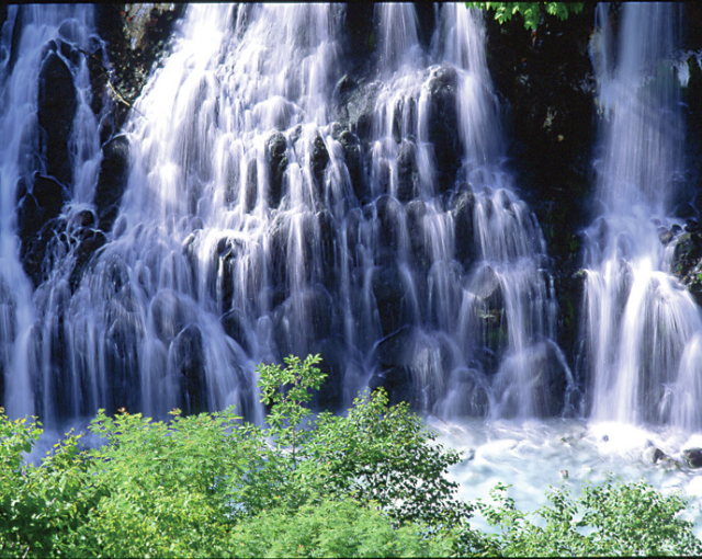 美瑛ドライブモデルコース③白ひげの滝