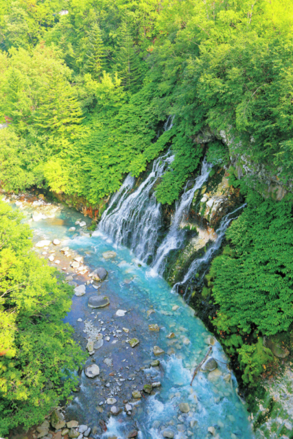 美瑛ドライブモデルコース③白ひげの滝