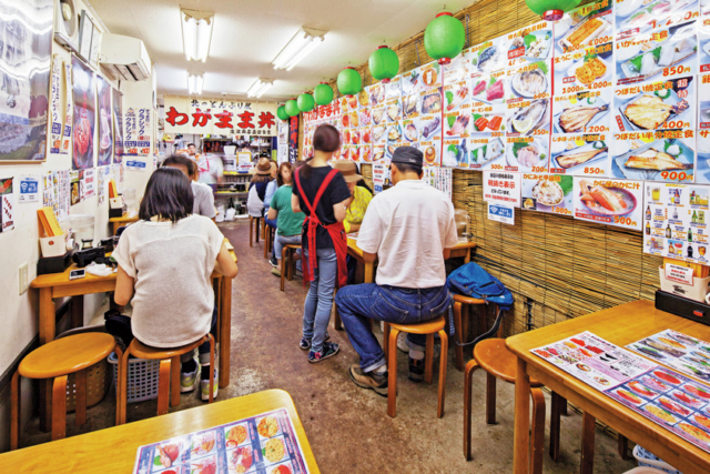 【小樽グルメ 海鮮丼の人気店】北のどんぶり屋 滝波食堂