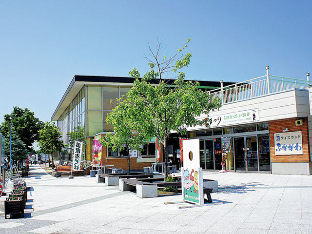 【札幌周辺の道の駅】お米の町深川をイメージ「ライスランドふかがわ」