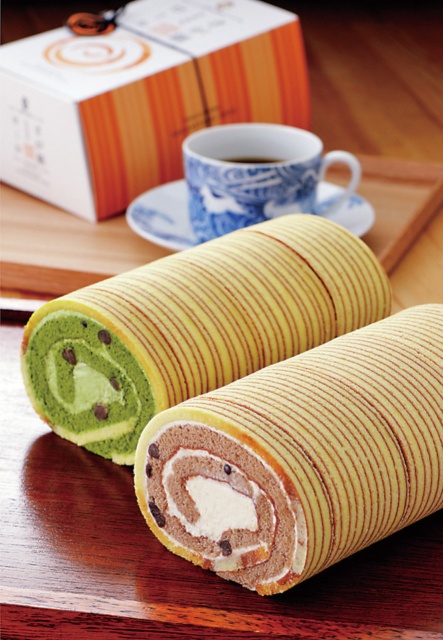 さが錦がロールケーキに!