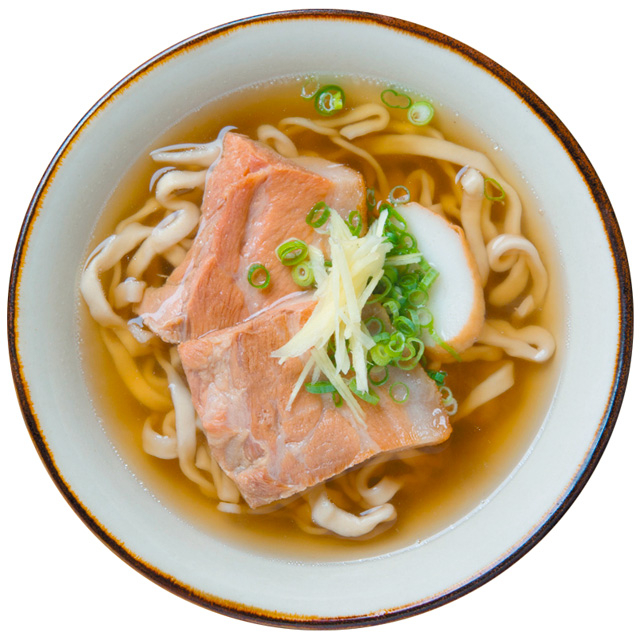 かつおのうまみが凝縮「てぃしらじそば」