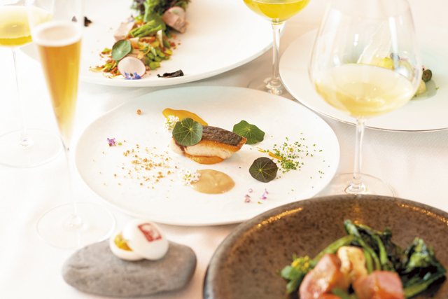 フレンチと静岡茶のティーペアリング「フレンチレストラン やまもも」