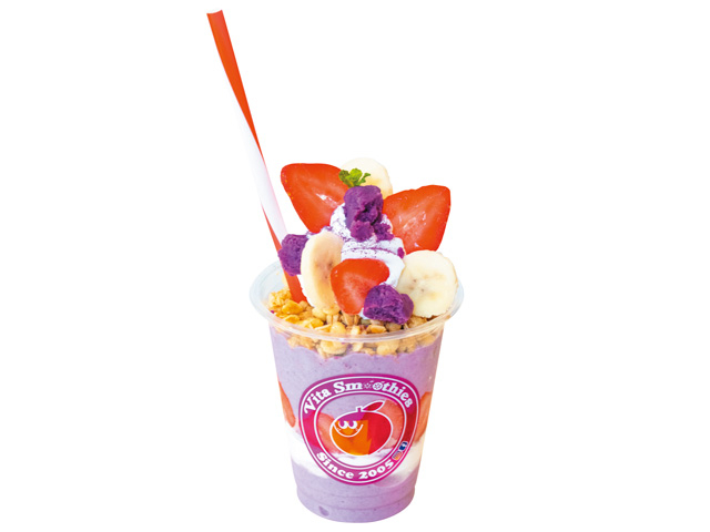 カラフルなスムージーでビタミンチャージ「Vita Smoothies」