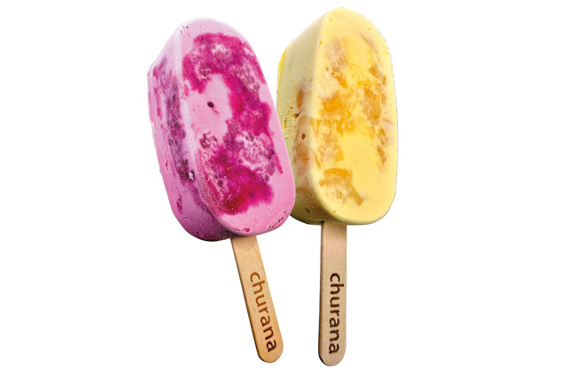 沖縄県産フルーツがいっぱいのカラフルアイス「churana」