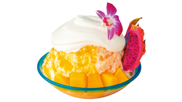 沖縄の海洋深層水を削ったかき氷はリゾート感満点「the Sea」