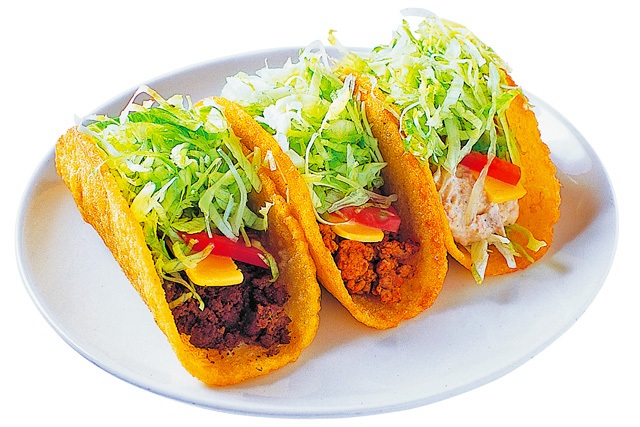 タコスの具の組み合わせは自由「チャーリー多幸寿 アベニュー店」