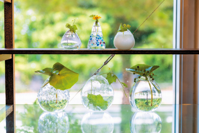 伝統製法による粋なガラス作品「琉球ガラス工房 glacitta’」