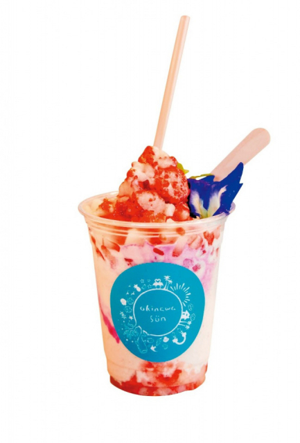 自然の甘さを生かしたすっきり味のスムージー「okinawasun」