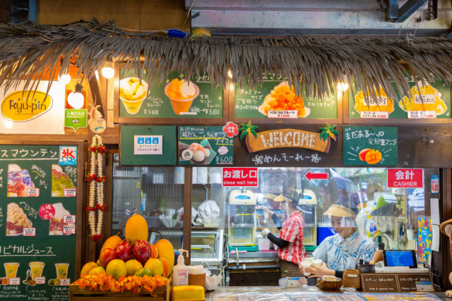 2~3人でシェアして食べたい特大かき氷「琉冰 おんなの駅店」