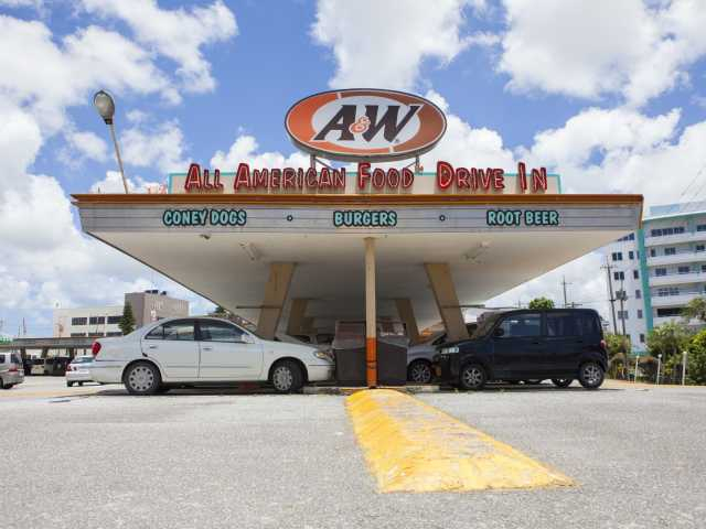 沖縄のおすすめモーニングスポット8. A&W 牧港店(浦添市)