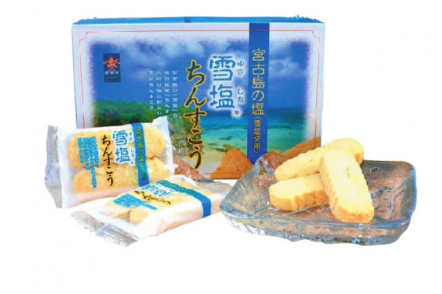 【沖縄バラマキ土産×ちんすこう】雪塩ちんすこう