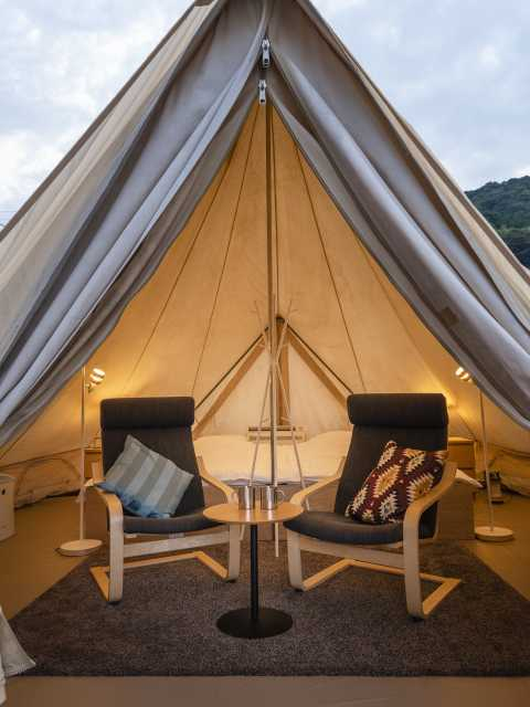 修善寺観光の楽しみ方⑤ 手ぶらで本格グランピング!