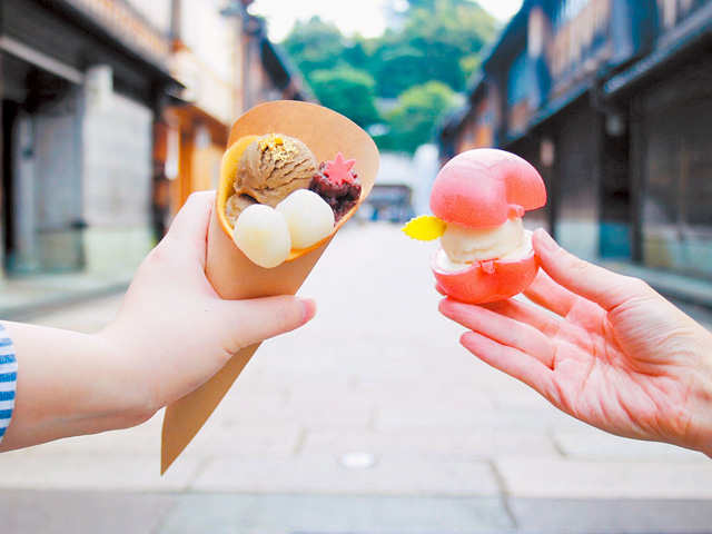 老舗和菓子屋の技が詰まった創作和スイーツ「Cafe 甘 Stand東山店」
