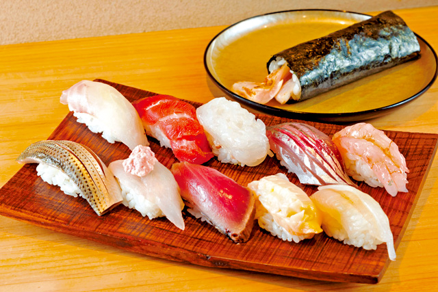 職人技による江戸前鮨をカウンターで気軽に「鮨 歴々 近江町店」