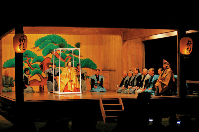 天領佐渡両津薪能