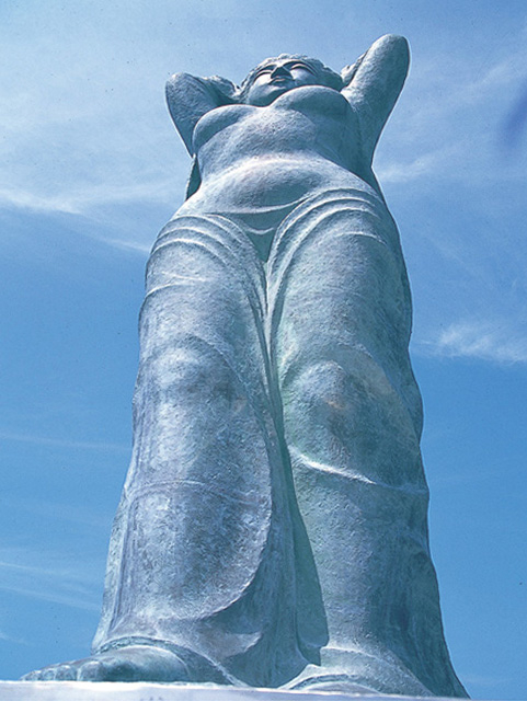 【千葉×南房総ドライブ】おすすめスポット④:名勝・鴨川松島を望む外房随一の景観地「魚見塚展望台(誓いの丘)」