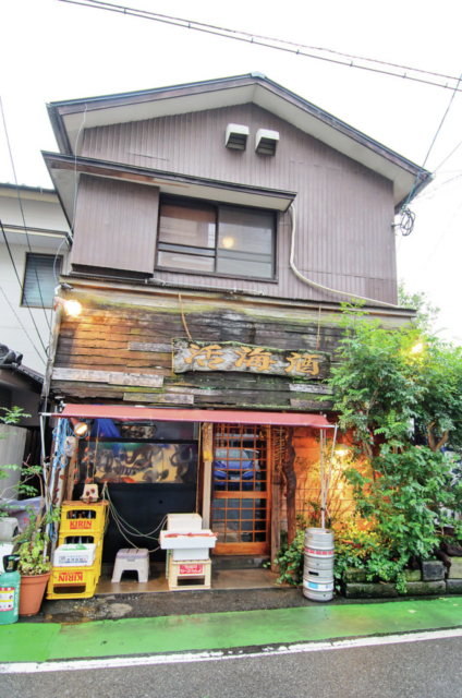 フレンチ出身のシェフが手がける料理は味も見ためもセンス抜群「活海酒」