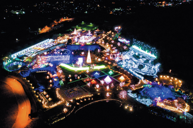 光の花の庭【10月下旬~2月上旬】