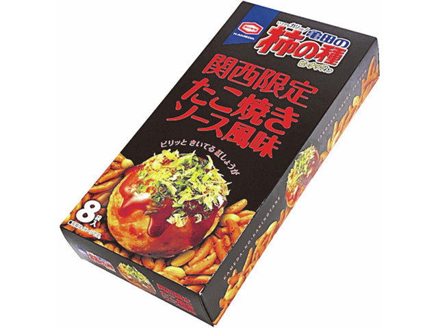 【大阪お土産 JR新大阪駅で買える】柿の種 たこ焼きソース風味