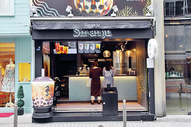 もちもち大粒タピオカは噛むほどにおいしい「辰杏珠 心斎橋店」