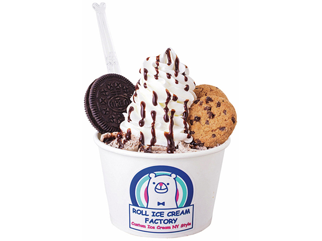 くるくるかわいいロールアイスを自分好みにデコレ―ション♥「ROLL ICE CREAM FACTORY 道頓堀店」