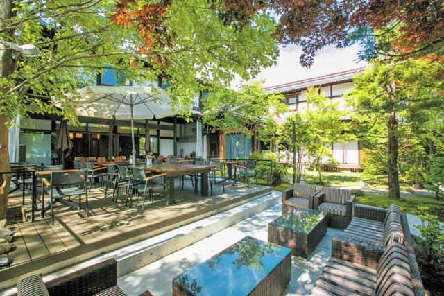 【中軽井沢×高原野菜レストラン】くつかけダイニング