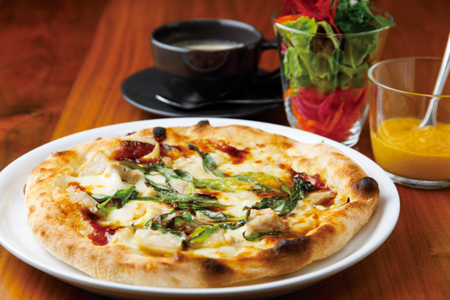 【琵琶湖×カフェ&レストランランチ】石窯ピッツァとパスタの店 パッチョコーネ