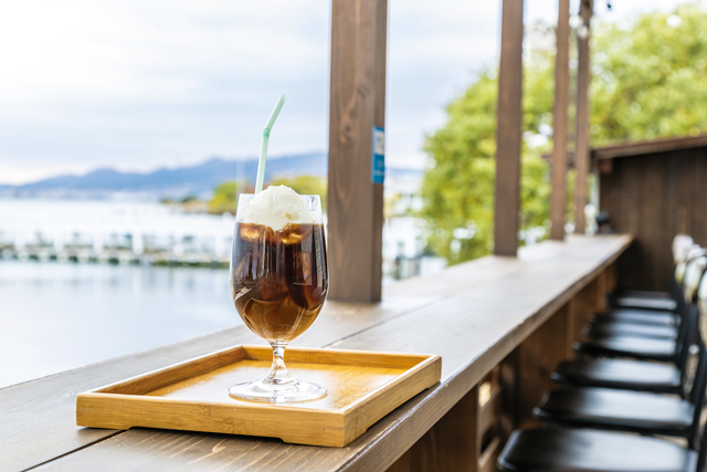 【琵琶湖×カフェ&レストランランチ】Terrace kitchen anju